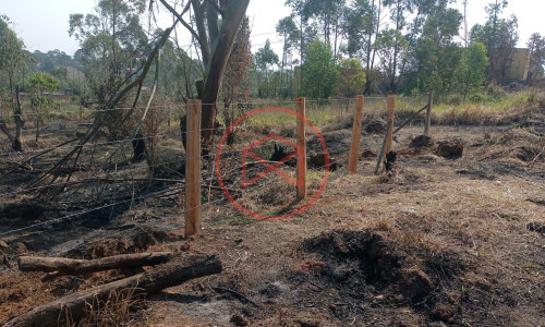 Terreno antes do centro de Ibiúna!